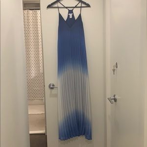 Bar III ombré maxi dress